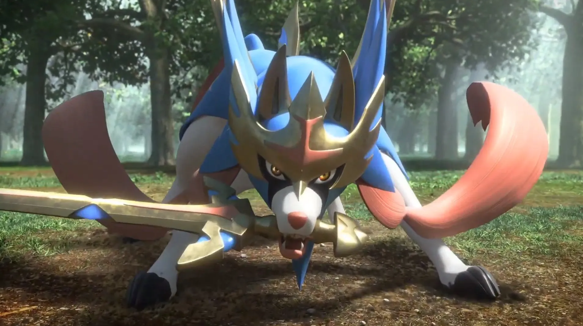 Zacian And Zamazenta Rest Just Like Actual Dogs In Sword